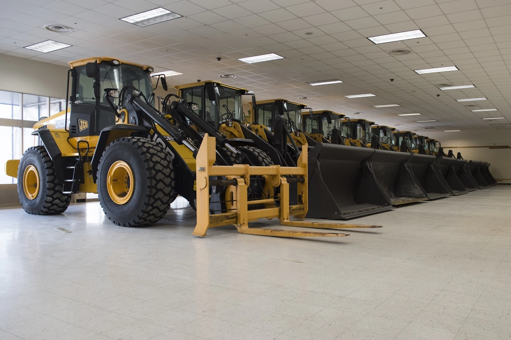Airfield damage repair equipment inside WRM warehouse at Yokota Air Base, Japan. Source. USAF photo by Airman 1st Class Matthew Gilmore.